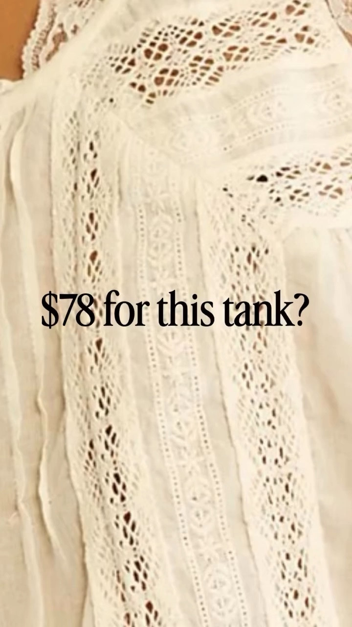 You don’t have to spend $78 to get the Free People vibe.

As a former buyer, I always look at construction first — lace panels, trim detail, button placement, fabric weight. If the bones are there, the label doesn’t matter.

These flowy lace tanks give the same soft romance energy without the FP price tag.

Same aesthetic. Smarter spend.

Comment SHOP below and I’ll DM you the links 🤍

Flowy lace tank, Free People inspired top, FP dupe, soft romance trend, boho lace blouse, spring layering top, affordable fashion find, elevated everyday style

#reel #explore @christina_with_love_