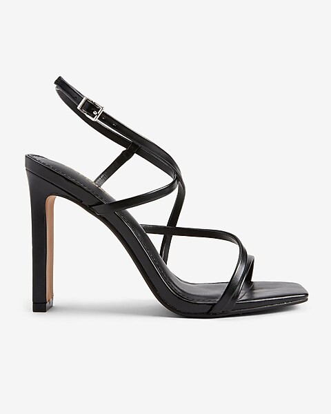 Strappy Heeled Sandals | Express