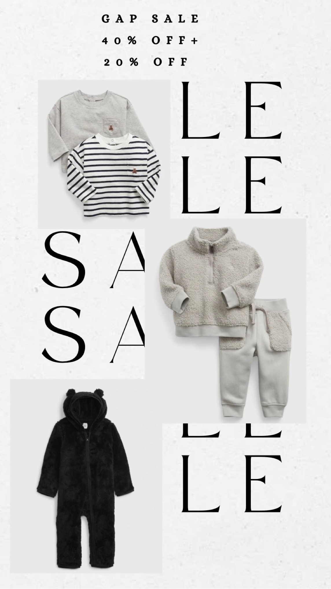 Gap sale ! These are so cute 🤍

#LTKsalealert #LTKunder50 #LTKbaby