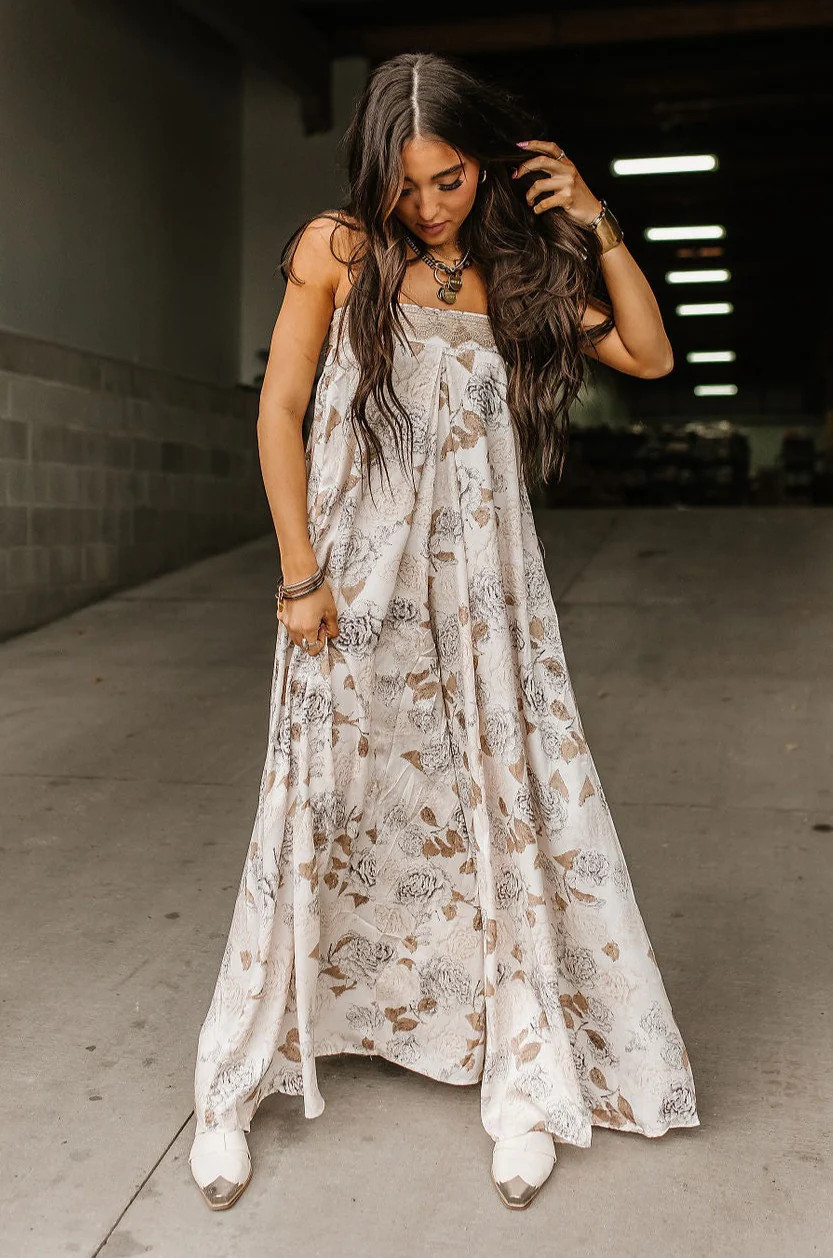 Cassidy Jumpsuit - Ivory | Mindy Mae's Market