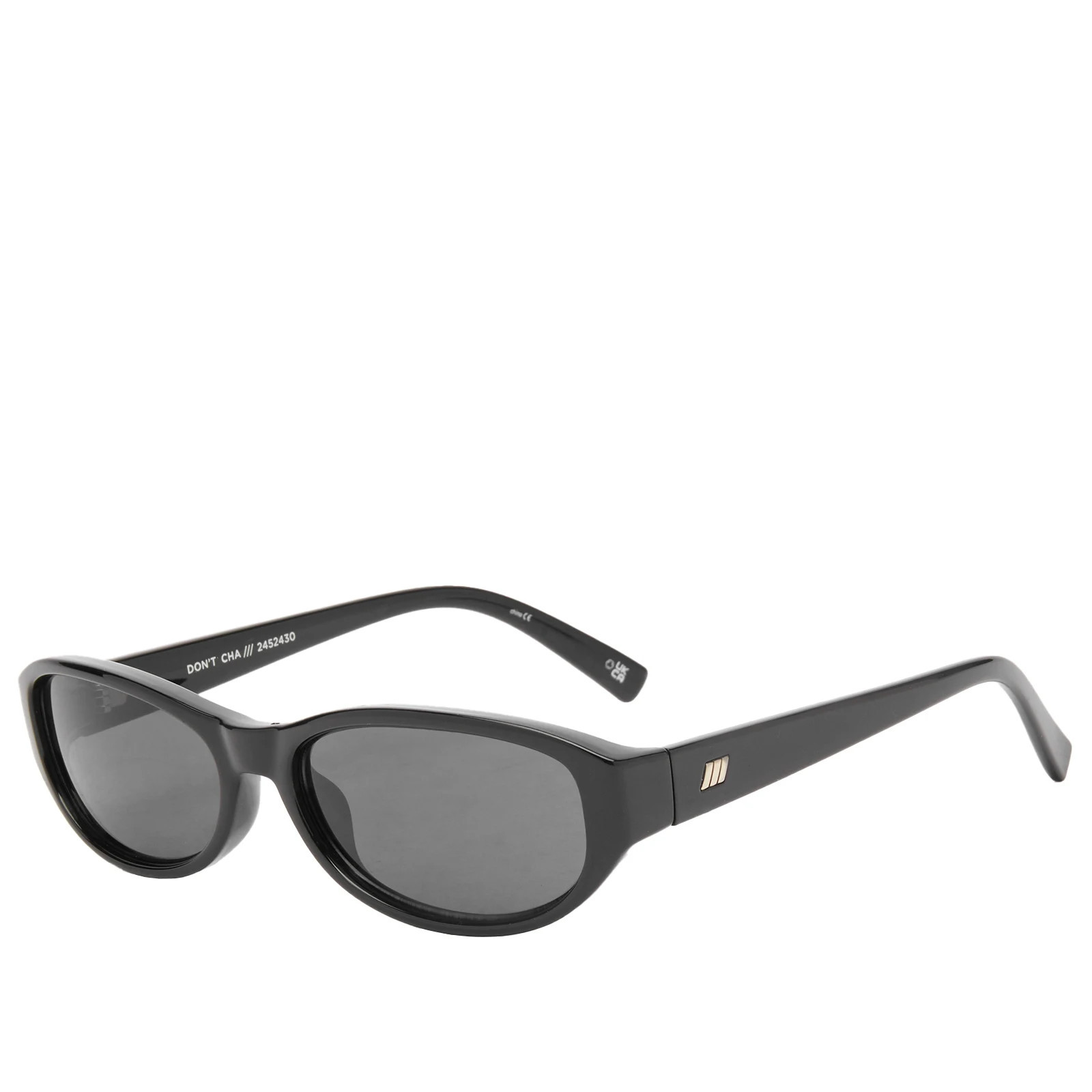 Le Specs Women's Don't Cha Sunglasses in Black | END. Clothing