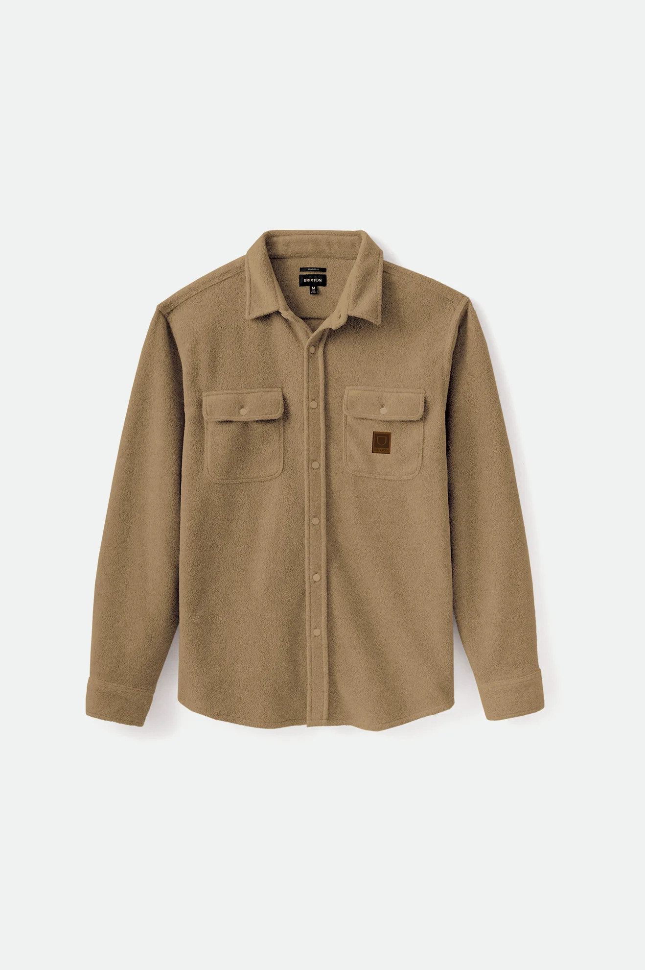 Bowery L/S Arctic Stretch Fleece - Oatmeal | Brixton