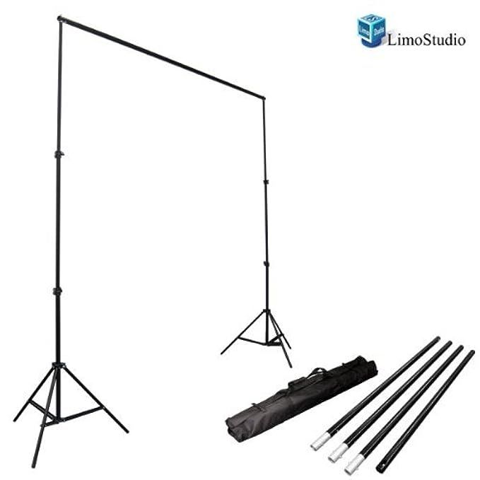 LimoStudio Photo Video Studio 10Ft Adjustable Muslin Background Backdrop Support System Stand, AGG11 | Amazon (US)
