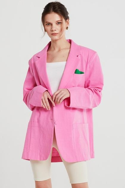 Brianna Oversized Handkerchief Blazer | Storets (Global)