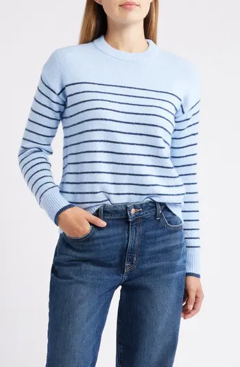 Stripe Relaxed Fit Sweater | Nordstrom
