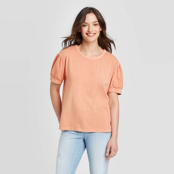 Women's Puff Short Sleeve T-Shirt - Universal Thread™ | Target