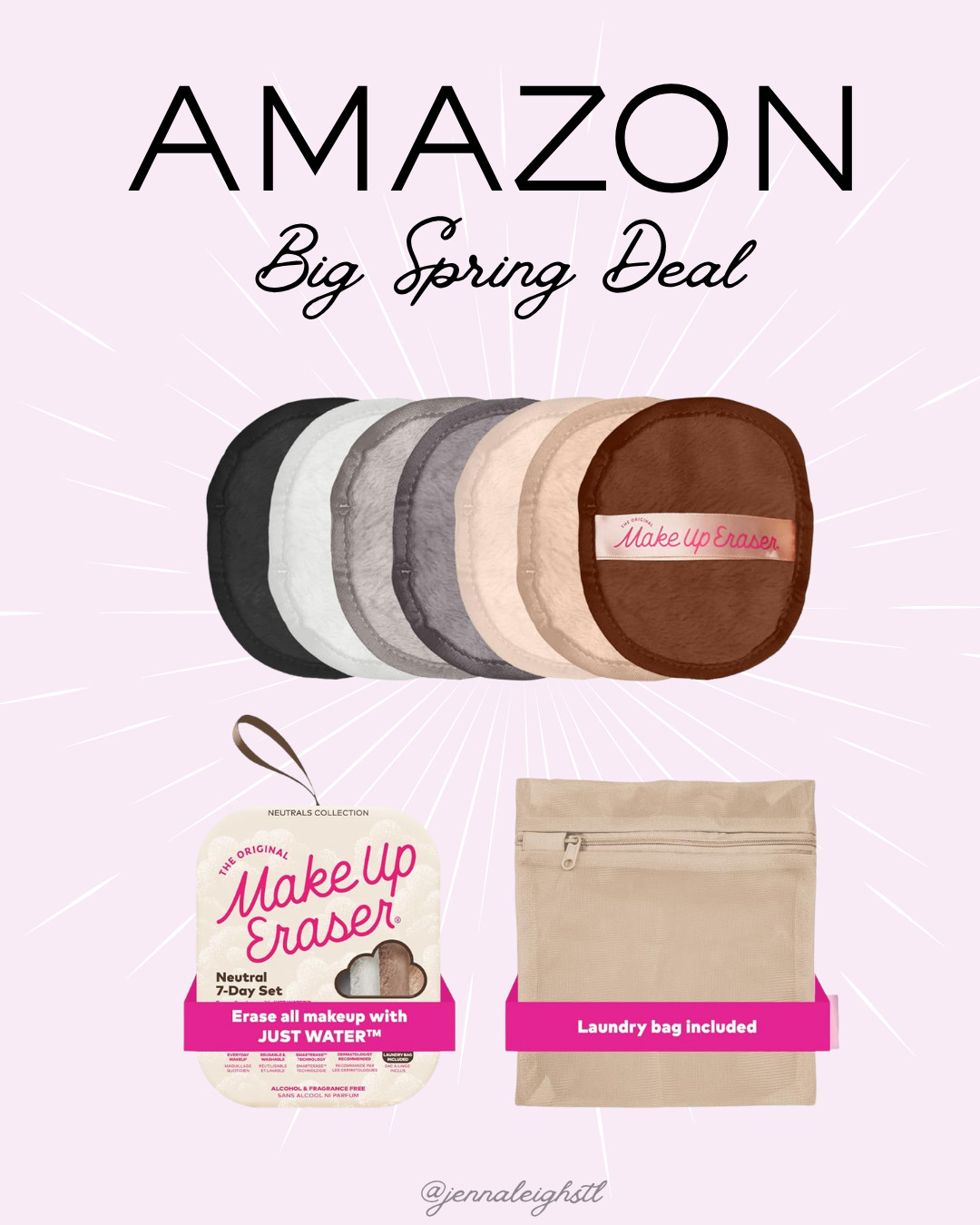 Amazon Big Spring Deal on the MakeUp Eraser 7-Day Set. Save 30% on this viral set that removes makeup with just water and is reusable.

A great tween and teen Easter basket idea that is both cute and practical. 

 #LTKSaleAlert #LTKMidsize #LTKBeauty