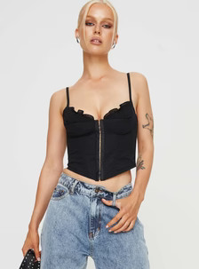 Destiny Top Black | Princess Polly US