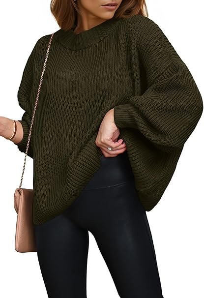 PRETTYGARDEN Sweaters Oversized Pullover Sweater | Amazon (US)