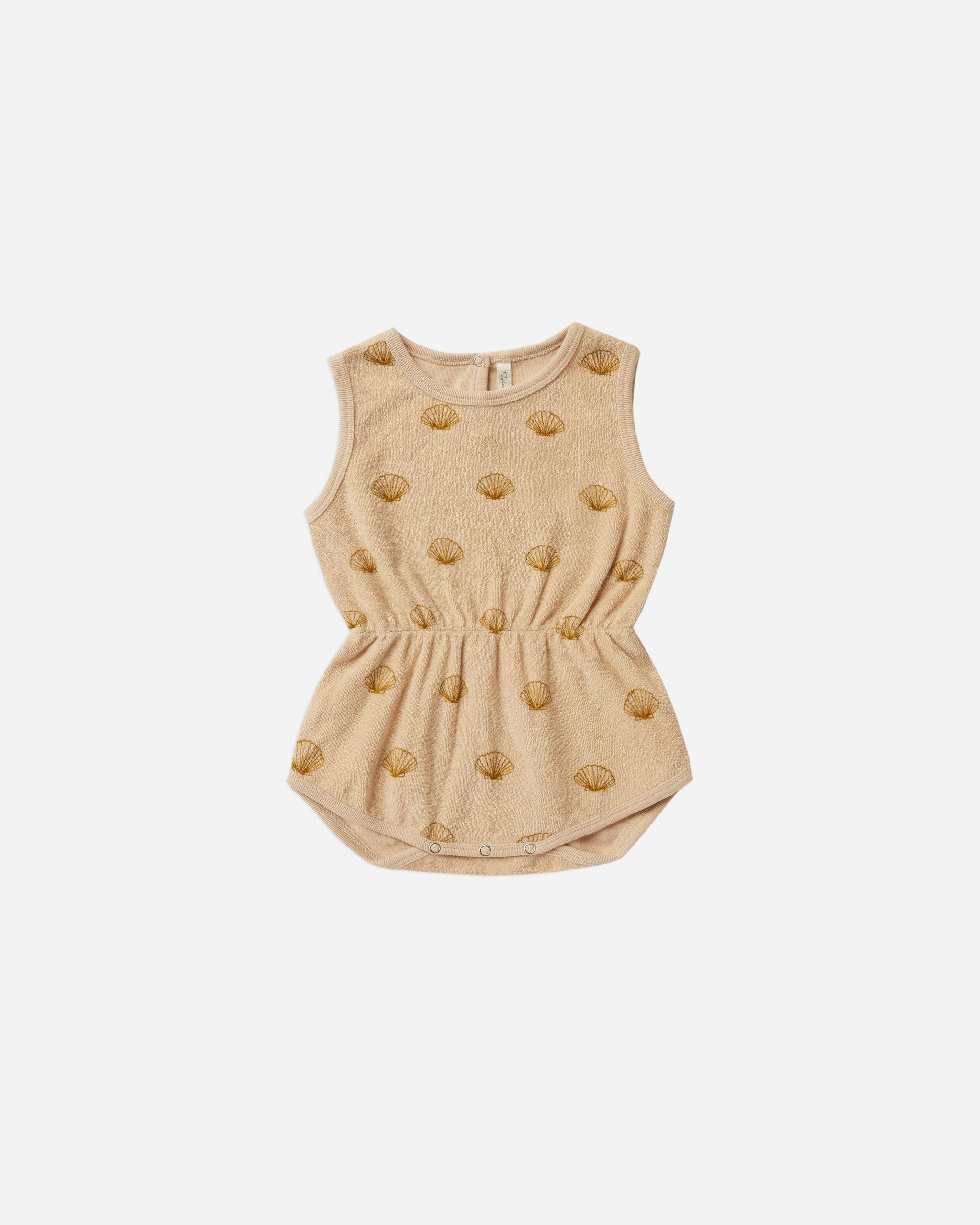 cinch playsuit | shells | Rylee + Cru