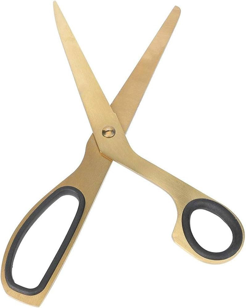 Lightweight Elegant Unique Simplified Golden Scissors, Gold and Black Golden Scissors, Crop Decor... | Amazon (US)