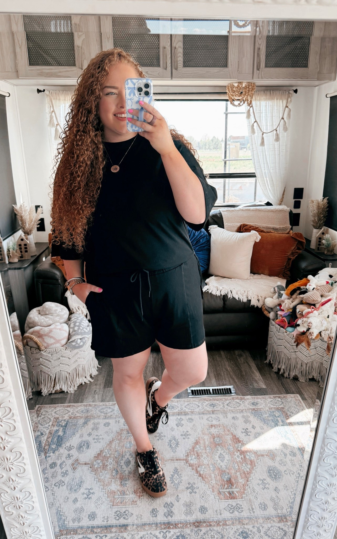 Ouhhhhh this two piece set is goooooood🖤 two piece set | amazon two piece set | black two piece set | travel two piece set | Amazon travel outfit | spring two piece set | summer two piece set | sneakers | leopard sneakers | women’s leopard sneakers | casual outfit | Casual outfit inspo | amazon casual outfit | Amazon finds | Amazon fashion | amazon outfit | Amazon look | travel outfit | travel outfit inspo | spring travel | travel two piece set | casual outfit | casual set 

#LTKStyleTip #LTKMidsize #LTKSaleAlert