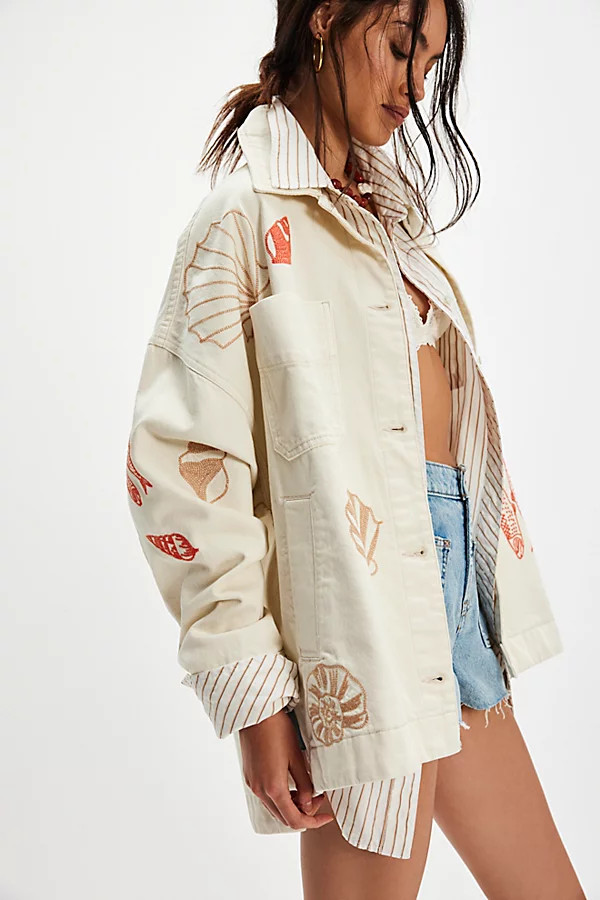We The Free Madison City Embroidered Jacket | Free People (Global - UK&FR Excluded)