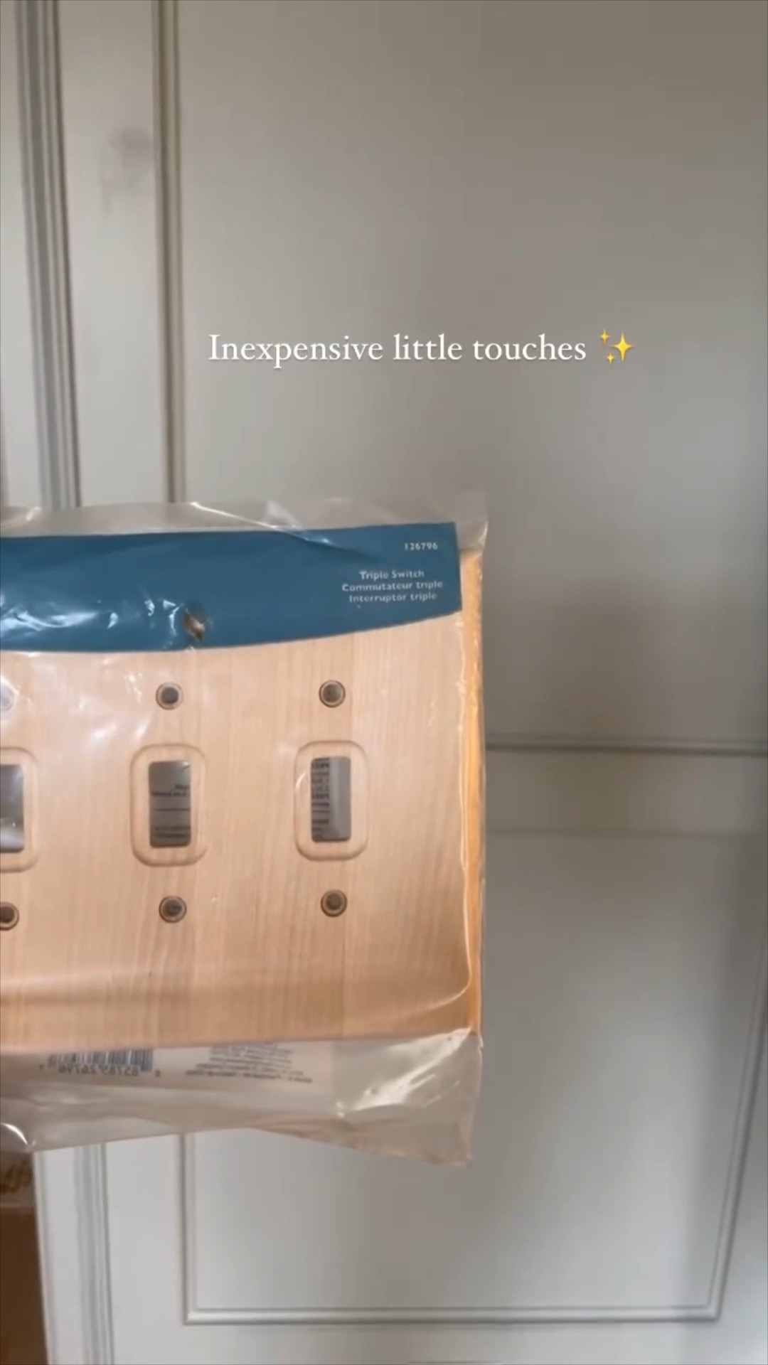 Finally getting around to switching out our outlet and light switch covers with these wood ones. I’m going to paint them to match the walls around the house! 

#LTKhome