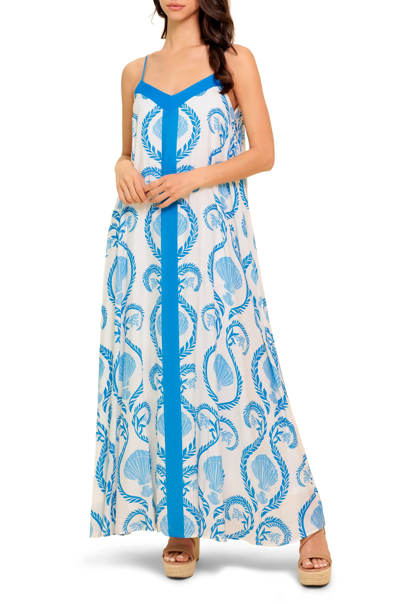V-Neck Maxi Dress | Nordstrom Rack