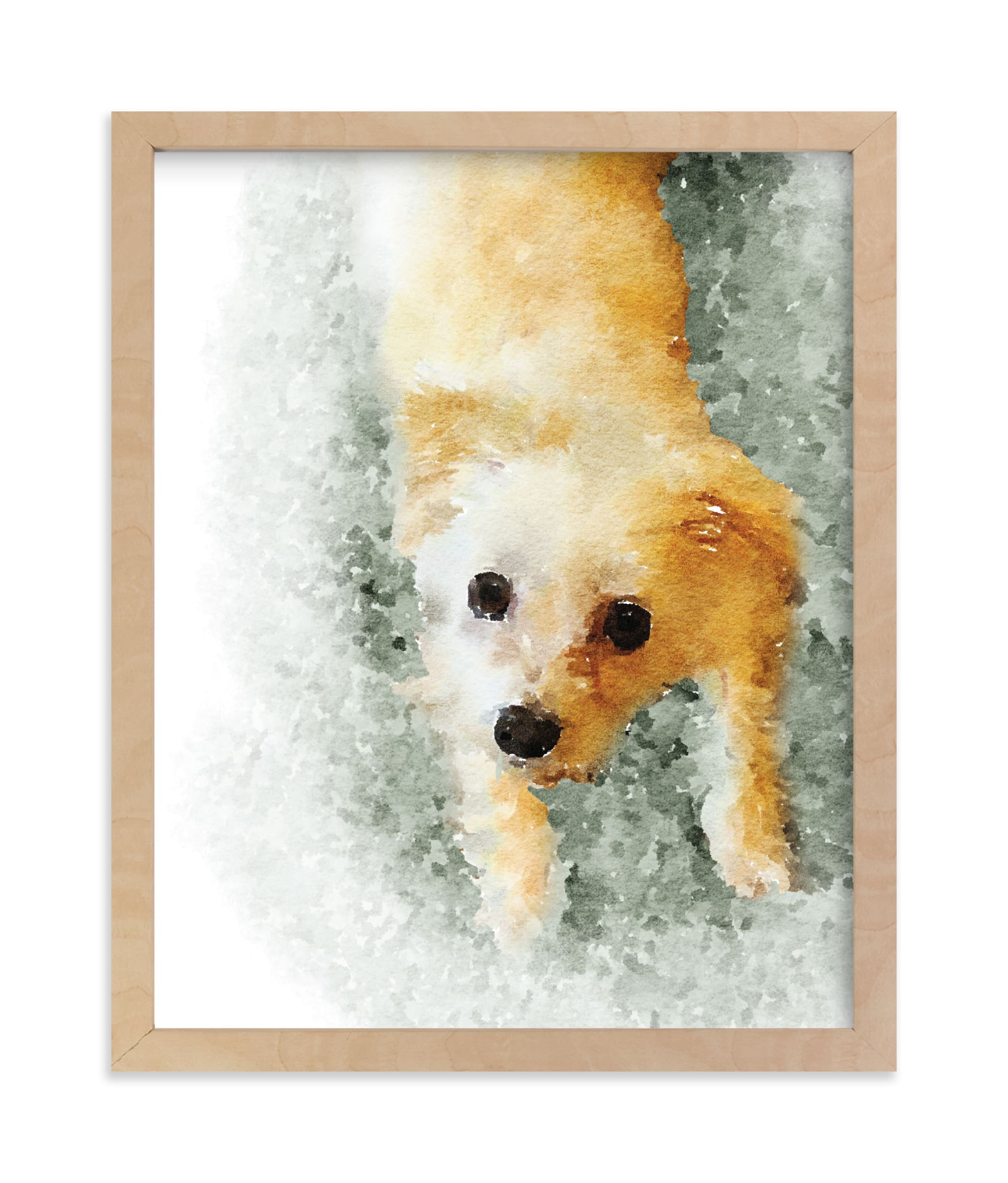 "Custom Pet Portrait" - Drawn Digital Art by Minted. | Minted