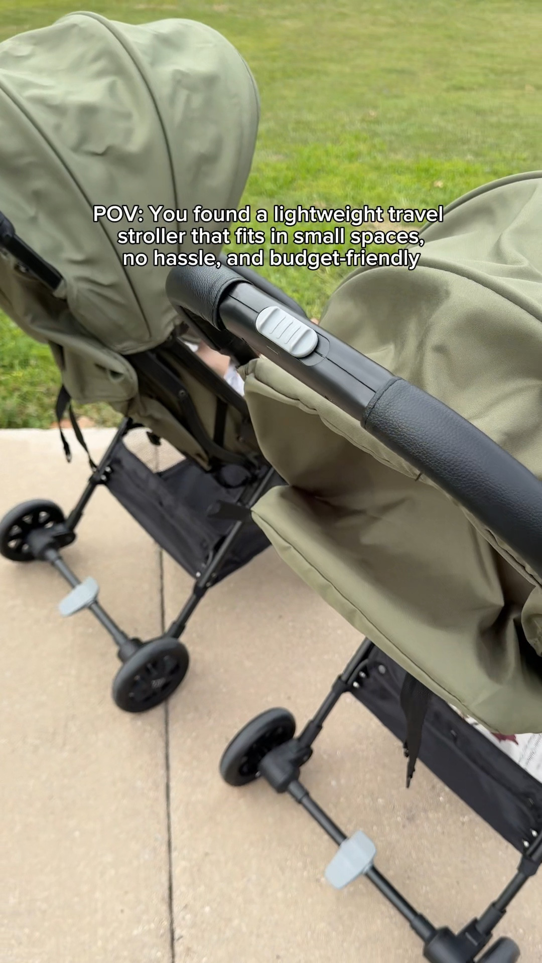 Lightweight travel stroller from Amazon that is budget-friendly & easy to use 🤍 

#LTKmomlife #LTKTravel #LTKBaby