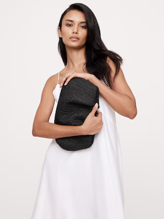 Raffia Clutch | Banana Republic (US)