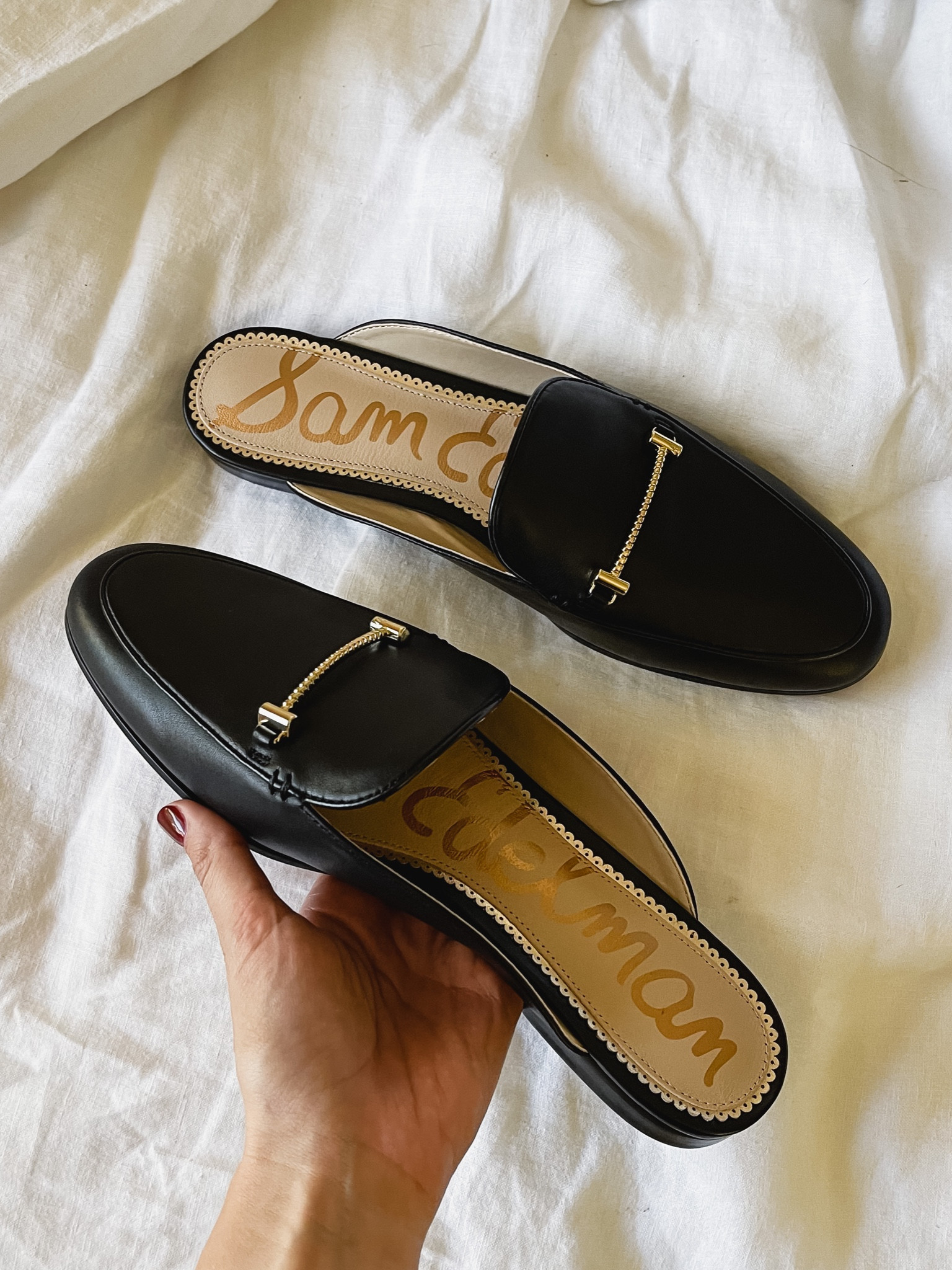 Sam Edelman Laurna mules are the perfect everyday shoe! Been eying them for a while now. Next to buy, the Lior loafers 😍 

Sam Edelman / mules / fall shoes / black mules / work shoes 

#LTKfit #LTKshoecrush #LTKSeasonal