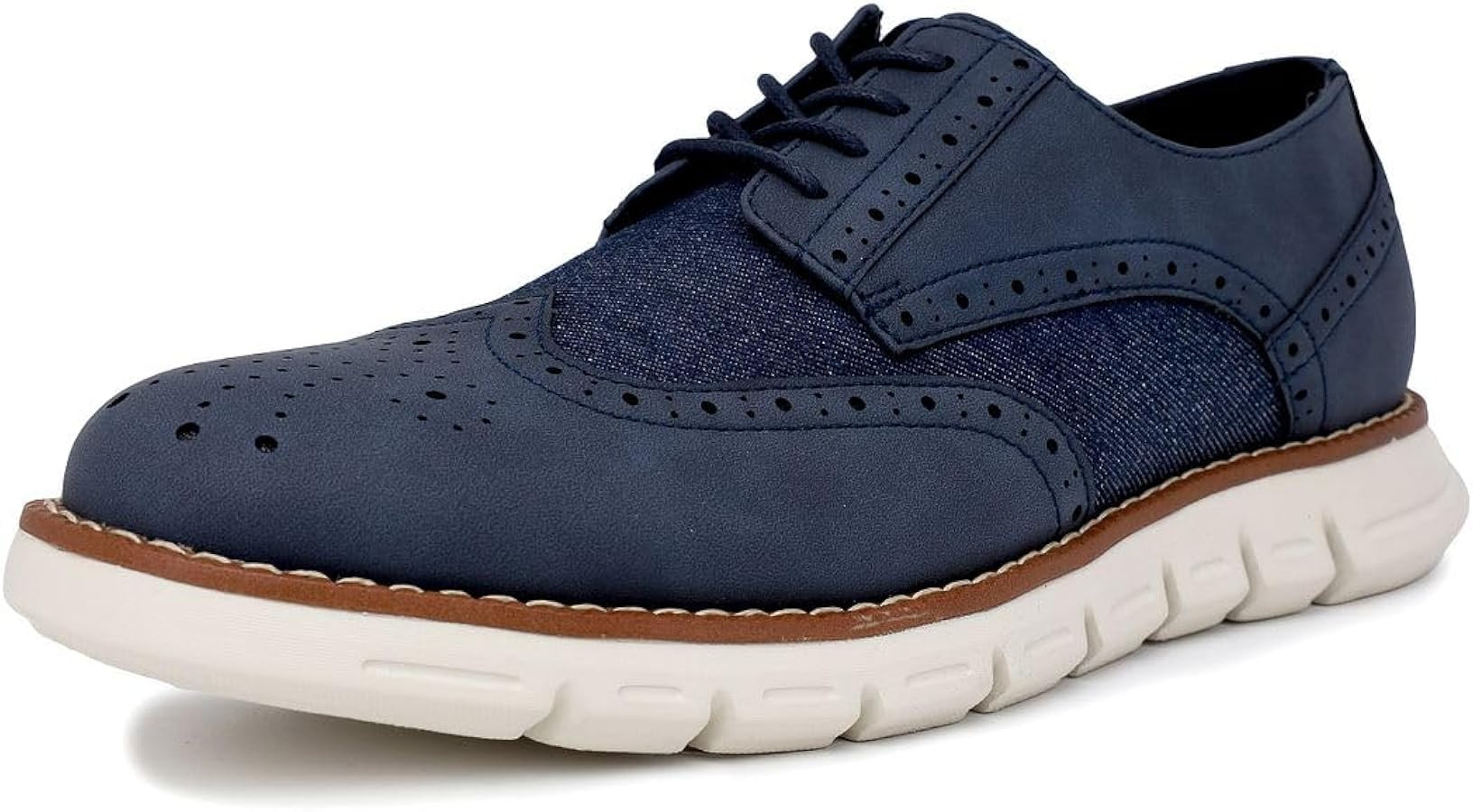 Nautica Men's Knit Dress Oxford Dress Sneakers: Breathable, Stylish, Lightweight & Comfortable - ... | Amazon (US)