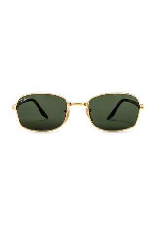 Ray-Ban Rectangle in Arista, Yellow Havana Vintage, & Green from Revolve.com | Revolve Clothing (Global)