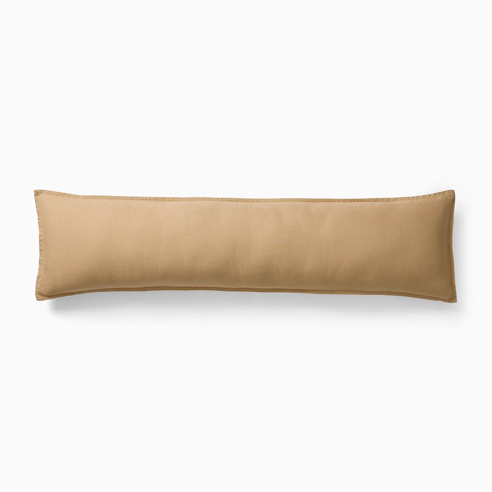 European Flax Linen Oversized Lumbar Pillow Cover | West Elm (US)