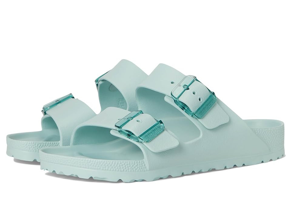 Birkenstock Arizona EVA - Stealth Buckle Women's Sandals Surf Green : EU 36 (US Women's 5-5.5) Narrow, Synthetic | Zappos