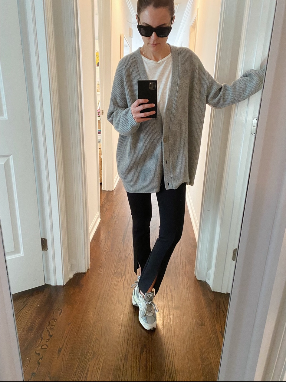 Slit Legging
Slit Front Pants 
Work Pants

#LTKSeasonal #LTKstyletip #LTKworkwear