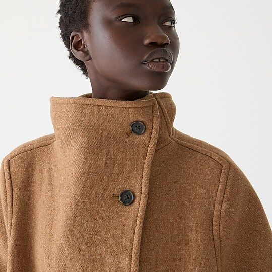 Villa coat in Italian stadium-cloth wool | J.Crew US