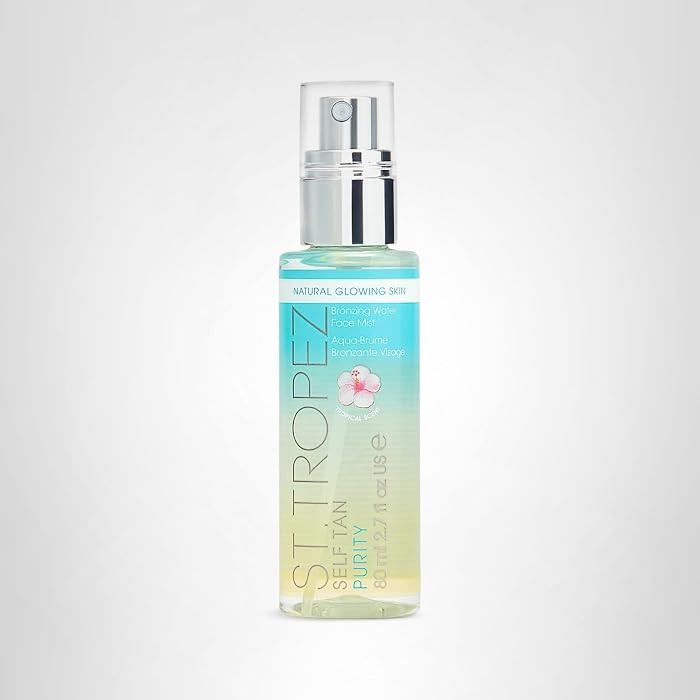 St. Tropez Self Tan Purity Face Mist, Natural Sunkissed Glow Face Tan with Hyaluronic Acid & Anti... | Amazon (US)