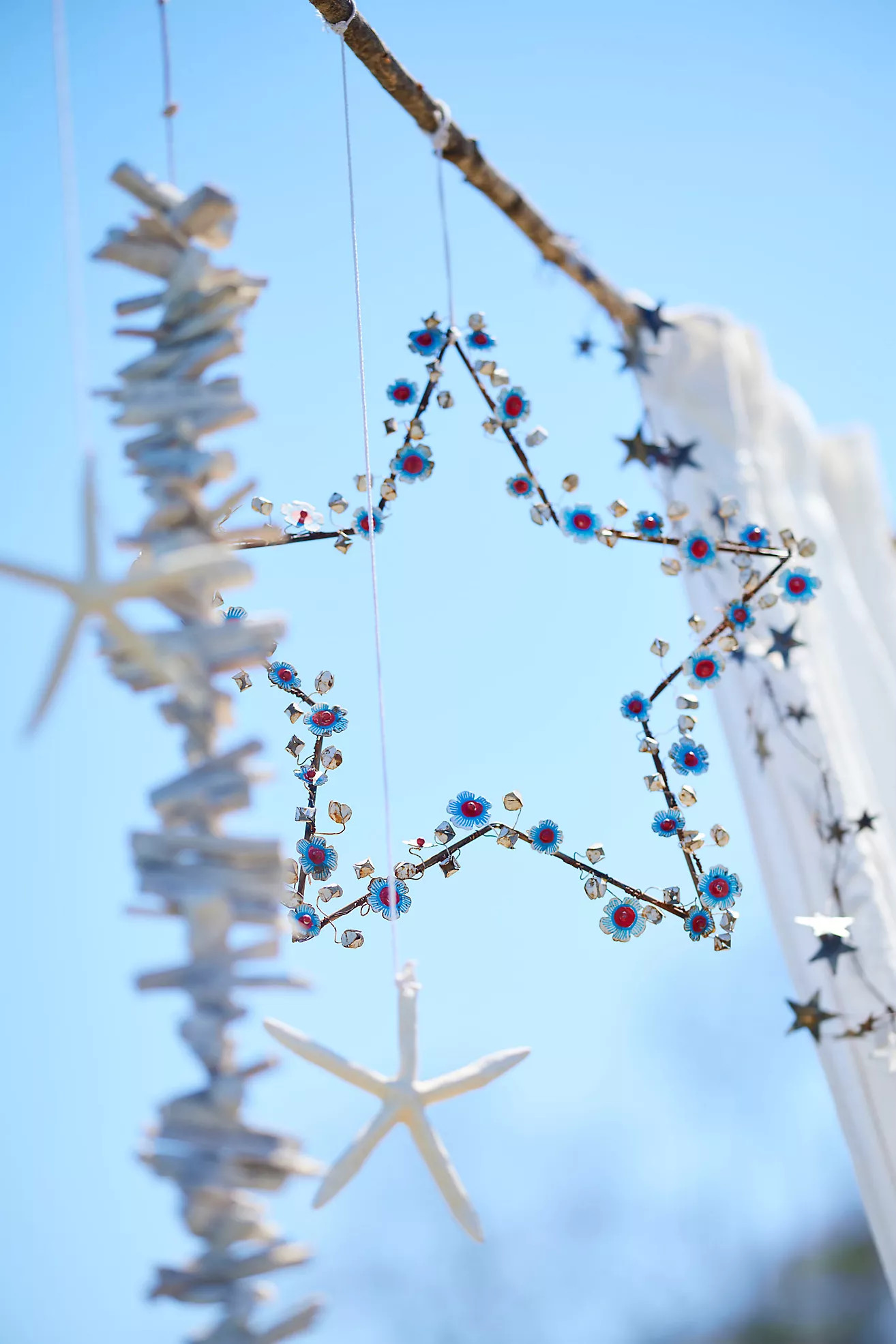 Americana Star Iron Wreath | Anthropologie (US)