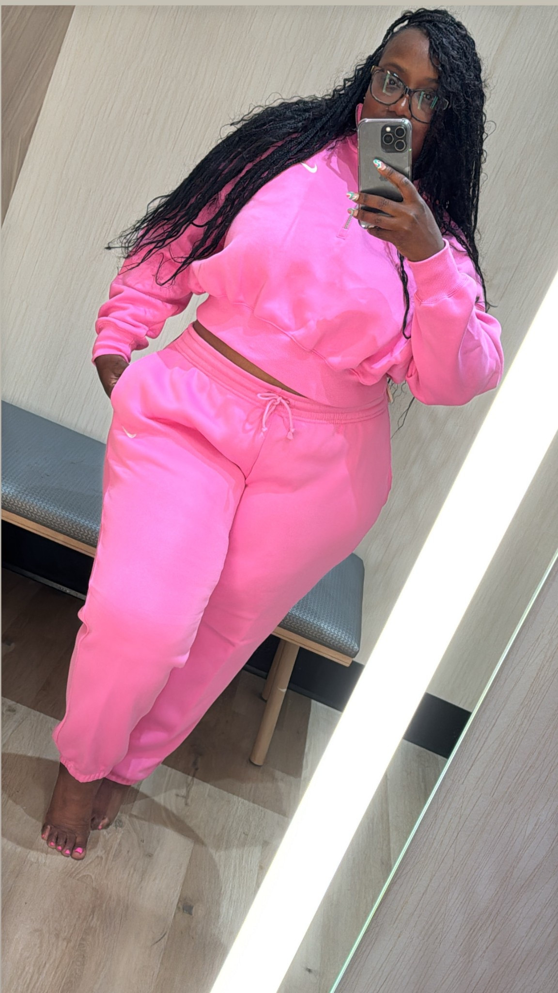 Perfect travel set

Wearing: XL top and bottomm