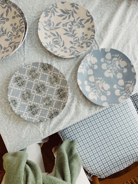 Melamine plates that will give you all the smiles. Perfect hostess gift, Mother’s Day gift or shower gift. Blue and white forever. 

#LTKhome #LTKfindsunder50 #LTKparties