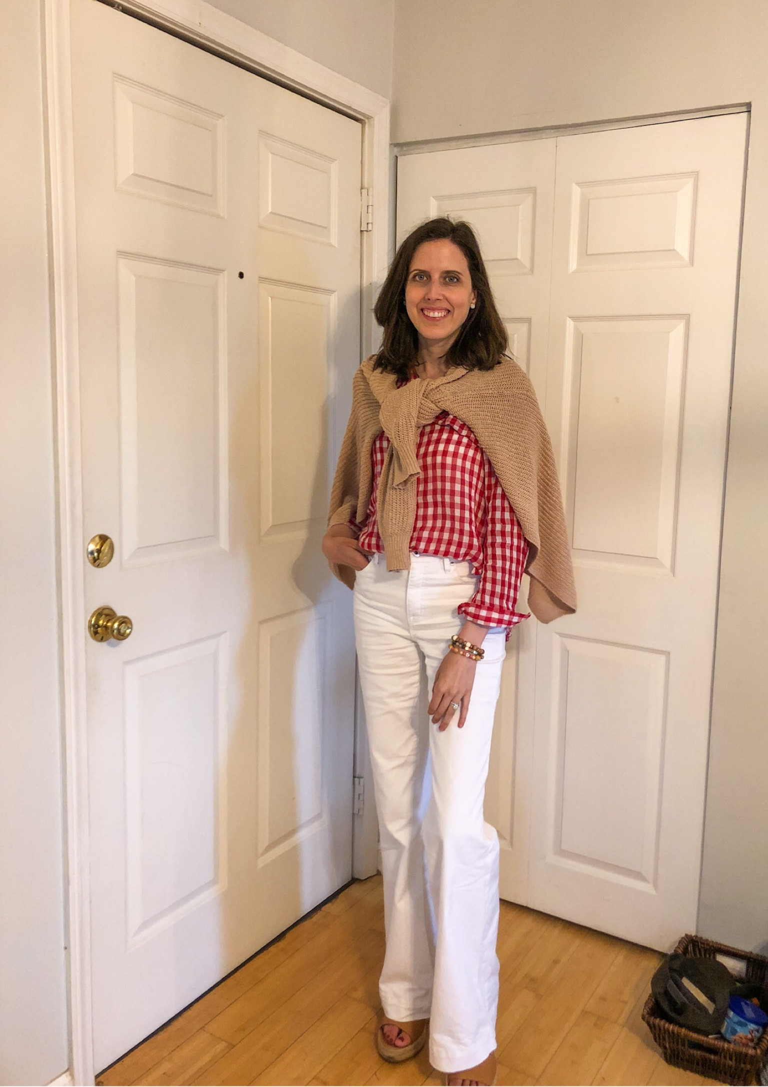 4th of July coastal grandma outfit 🇺🇸 

•gingham
•4th of July outfit
•coastal grandma outfit
•coastal grandmother look
•summer outfit 

#LTKSeasonal #LTKunder50 #LTKstyletip