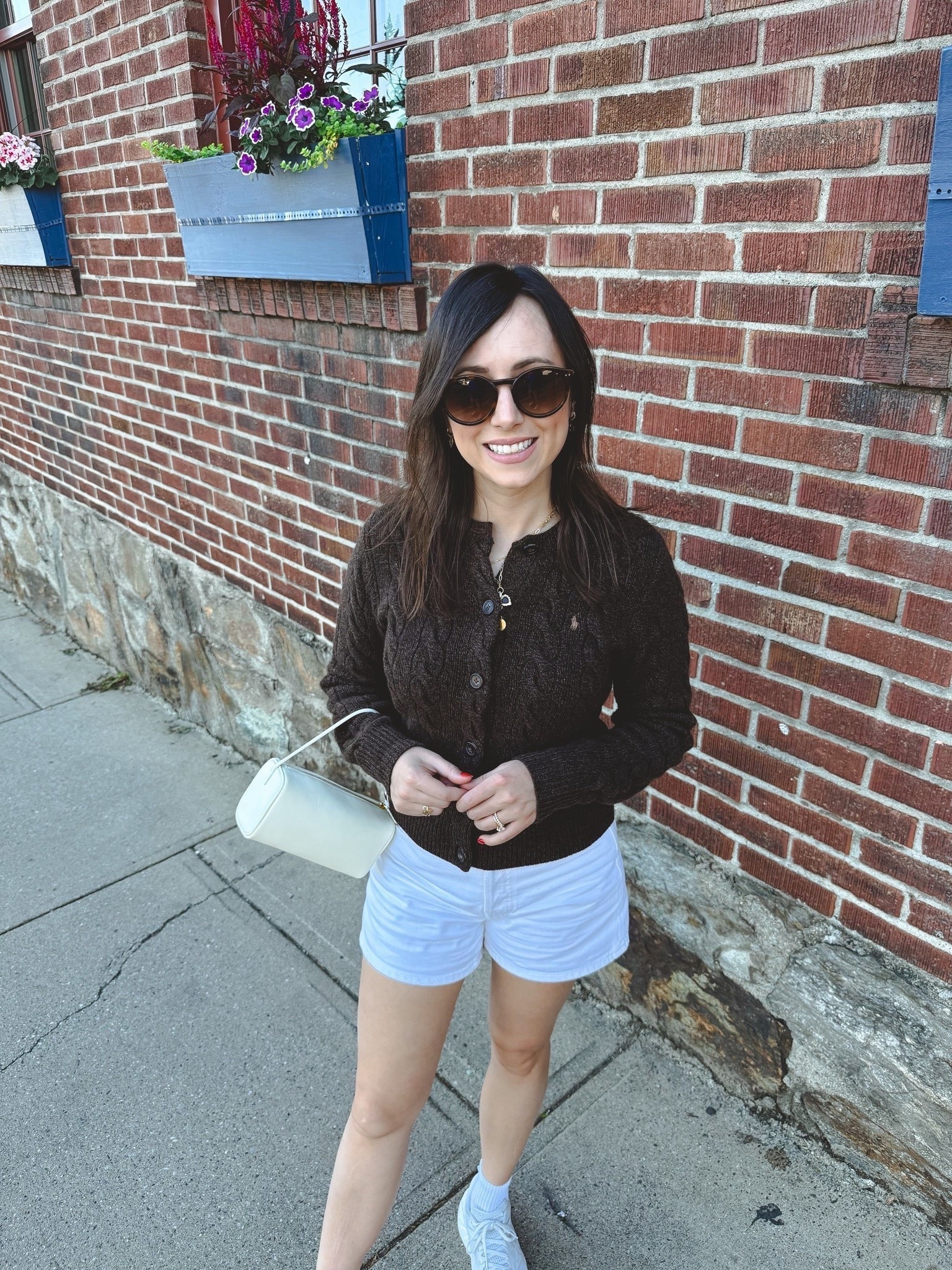 Ralph Lauren cardigan (small), agolde white denim shorts (25)



#LTKootd #LTKFindsUnder100 #LTKSeasonal