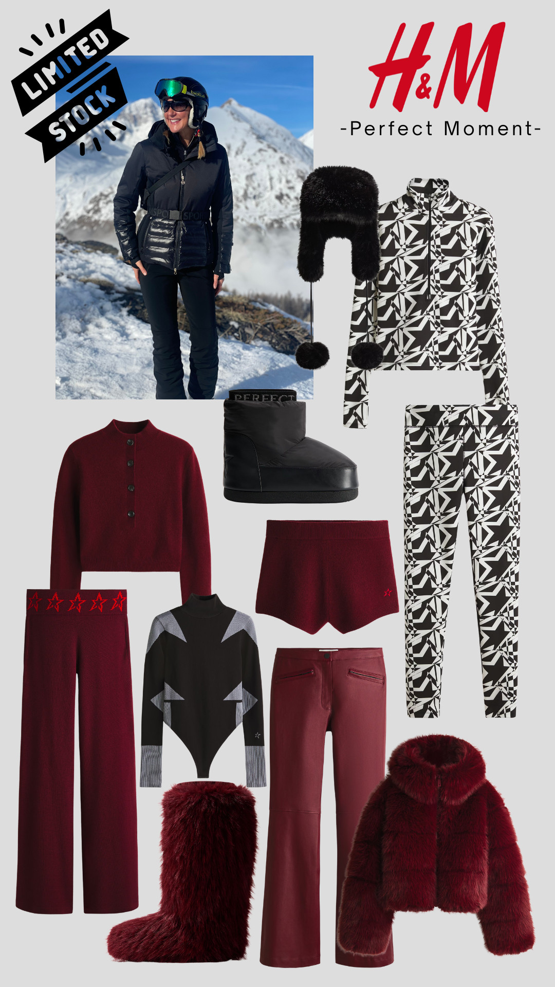 The H&M collab with Perfect moment is almost sold out! Hurry and get the last few remaining pieces for your upcoming ski trip. This collection with Perfect moment have the best baselayers, Leather trousers and fur coats. 

 #LTKwinter #LTKeurope #LTKstyletip
