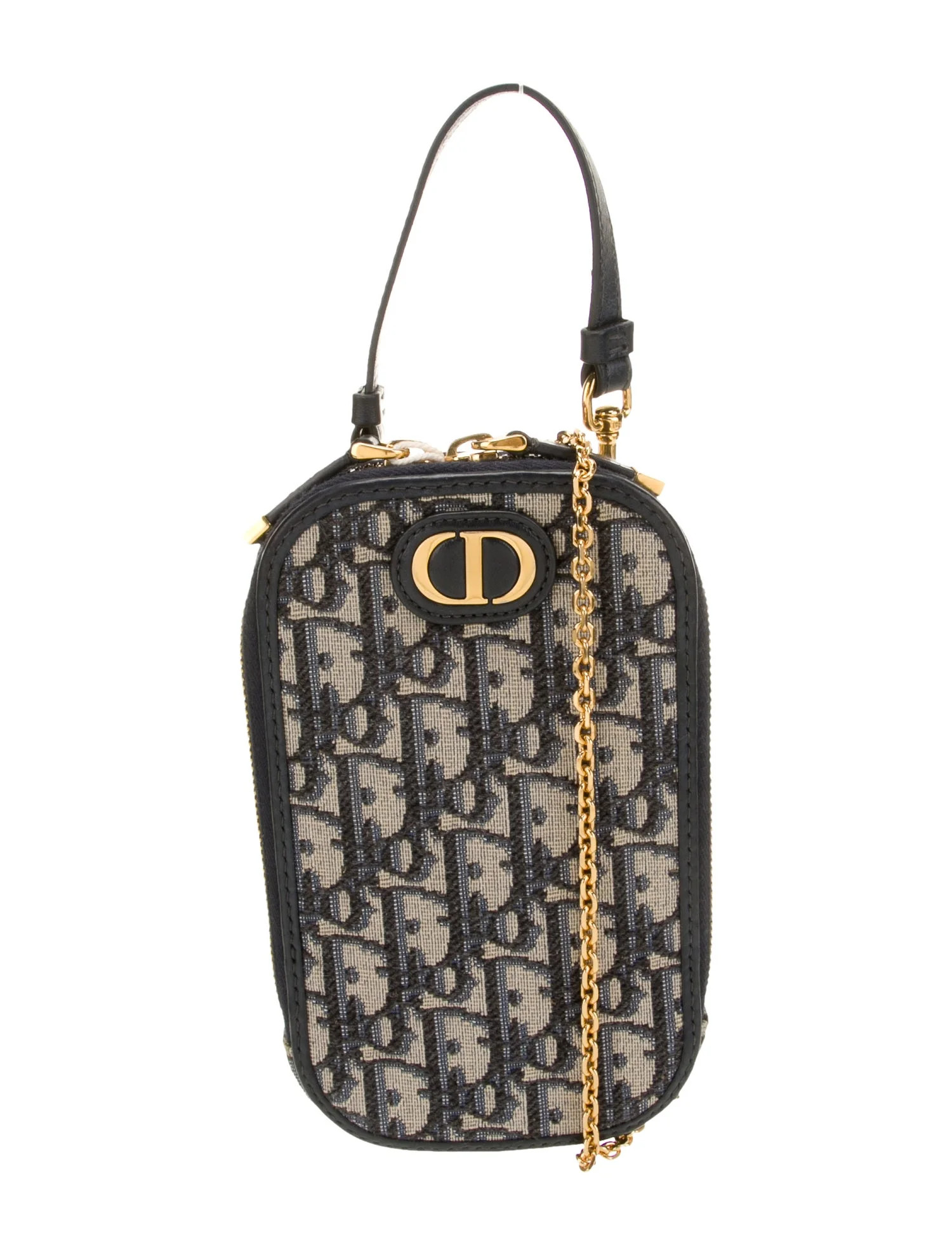 Oblique Jacquard 30 Montaigne Call'in Dior Phone Holder 2022 | The RealReal