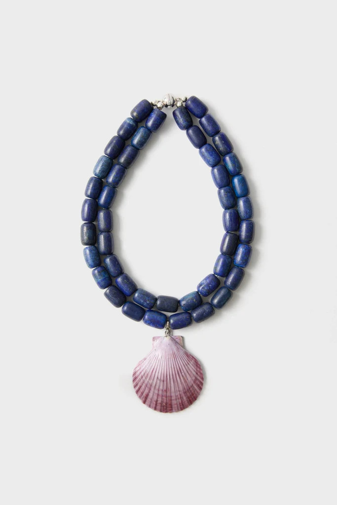 Navy and Lilac Luma Necklace | Tuckernuck (US)