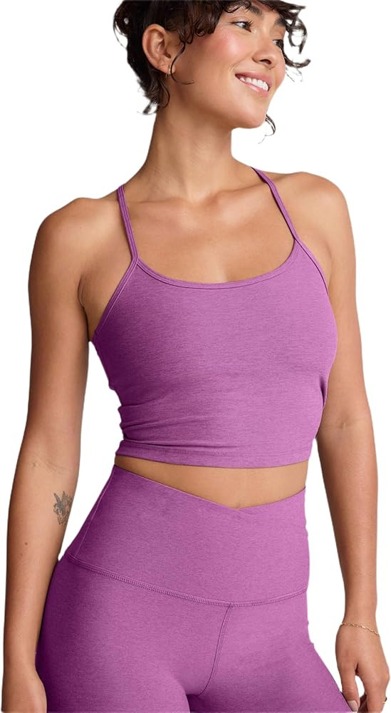 Beyond Yoga Women's Spacedye Slim Racerback Cropped Tank | Amazon (US)