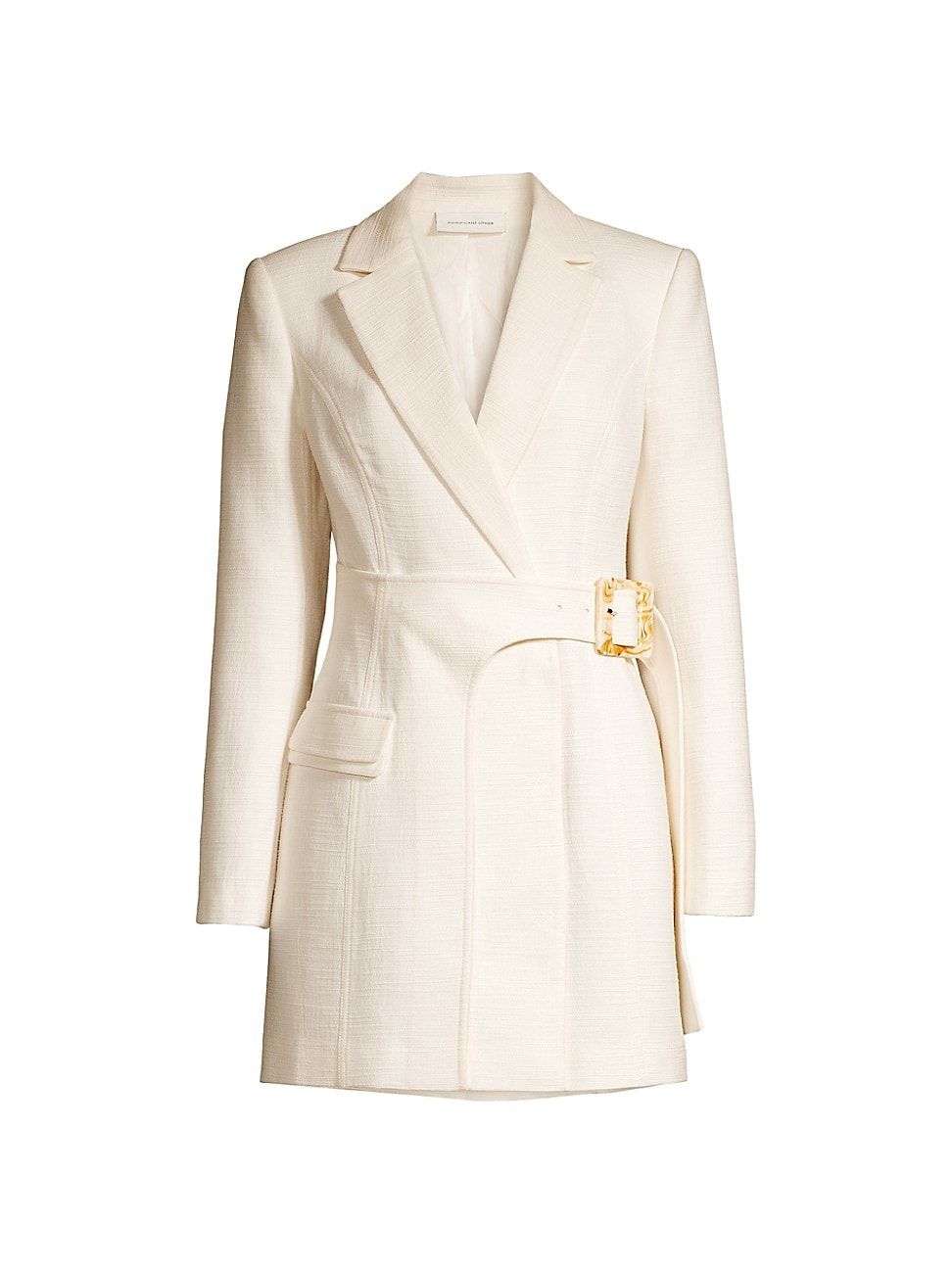 Women's Frankie Wrap Blazer Dress - Cream - Size 6 - Cream - Size 6 | Saks Fifth Avenue