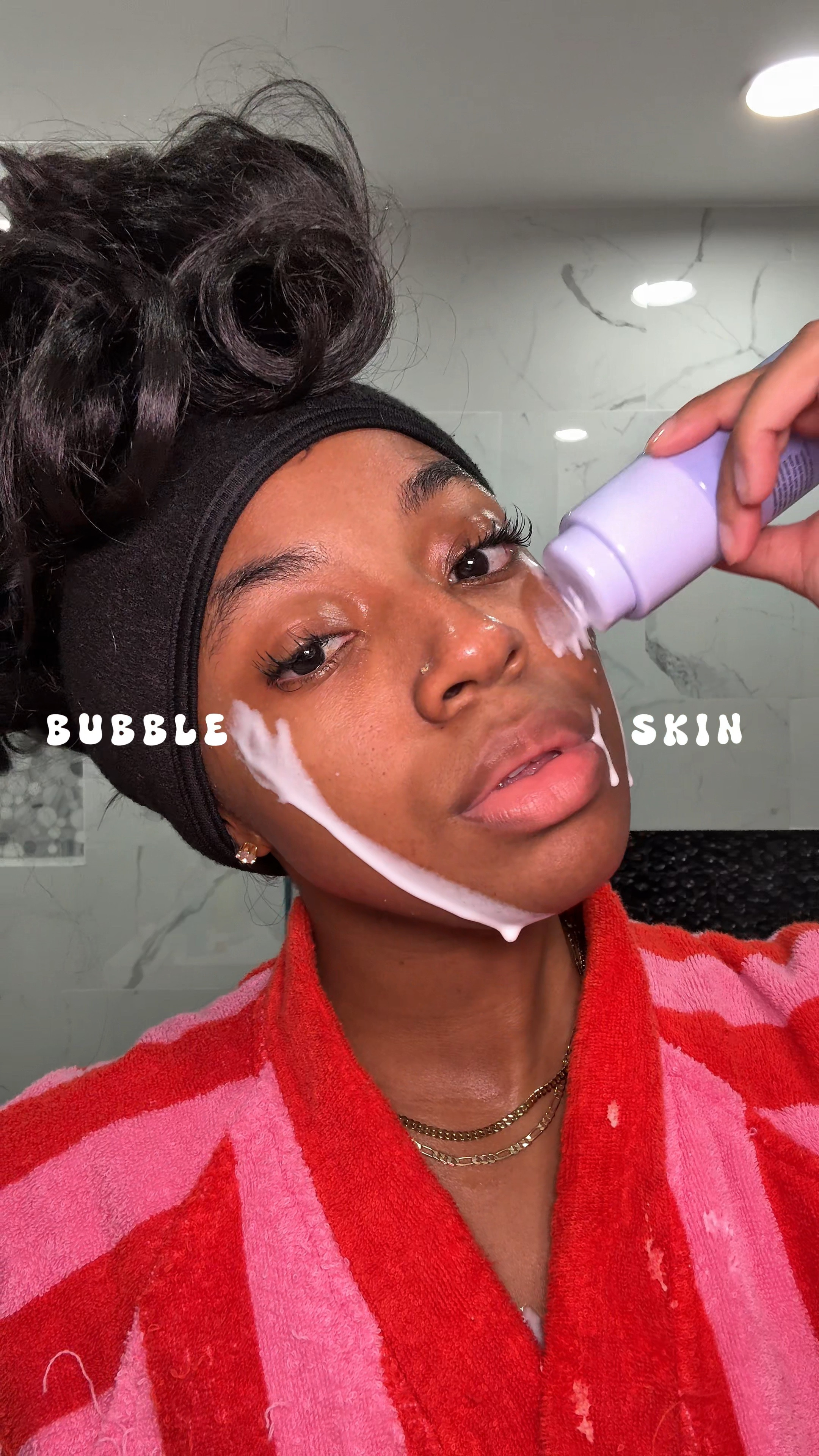 rumors were right about Water Slide & Cosmic Silk🪐✨☁️ SOO GOOD & all products were so gentle, i think my sensitive skin babes would love! The cleanser was so gentle & hydrating also i was shoook. OMG AND THE LIP SERUM?? i will have to do a separate review on it , i keep this baby in my purse now @Bubble Skincare 

#LTKSeasonal #LTKBeauty #LTKHoliday