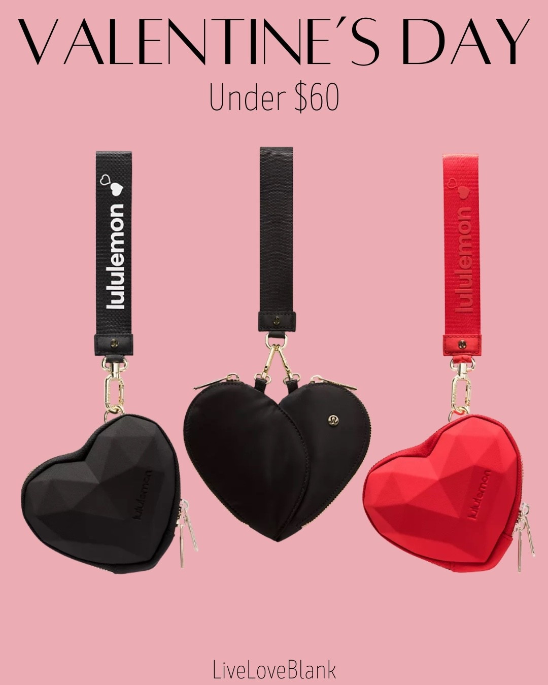 New from lululemon 
Heart wristlets 
Gifts for her 
Valentine’s Day gifts

#LTKU #LTKValentine #LTKmomlife