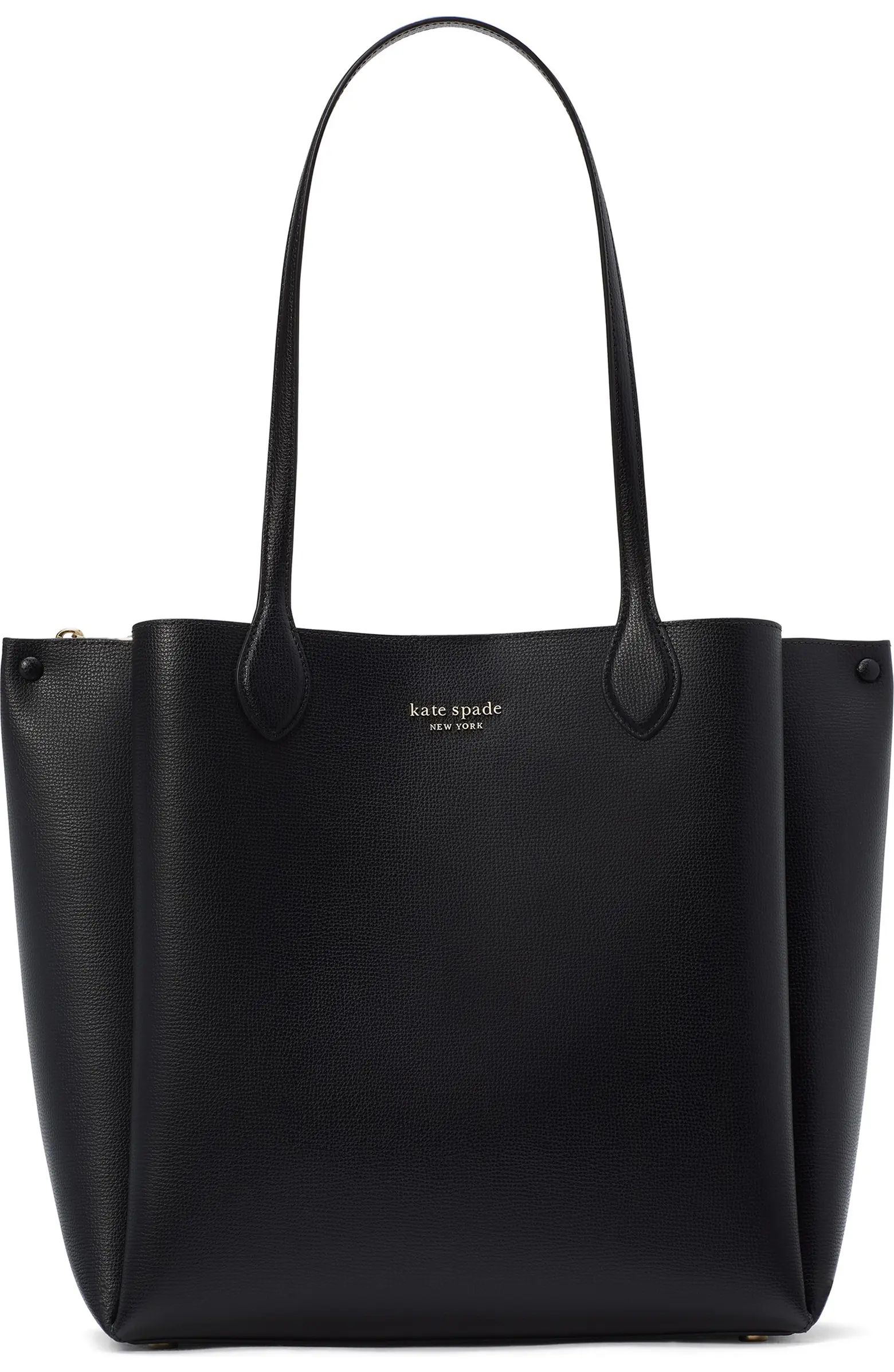 large carlyle leather tote | Nordstrom