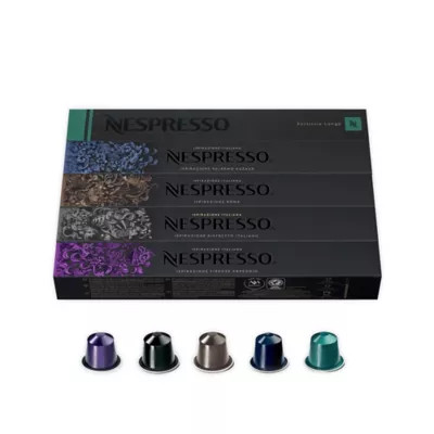 Nespresso® OriginalLine Assorted Dark Roast Variety Pack Espresso Capsules 50-Count | Bed Bath & Beyond