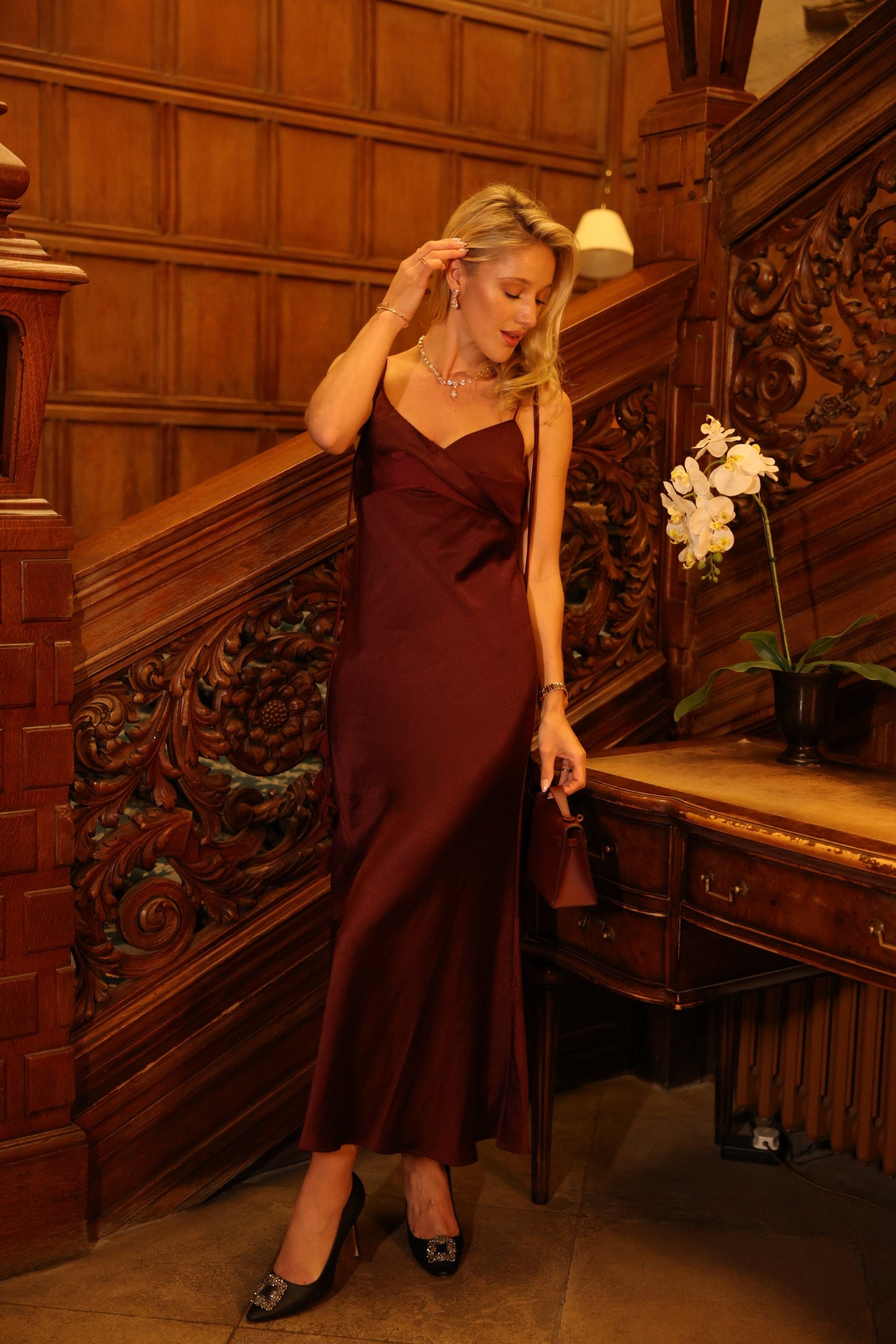 Self Portrait has done the most fabulous job with this dress, it feels like butter and is oh so glamorous! 🤎🍂

#LTKluxury #LTKpartywear #LTKdresses