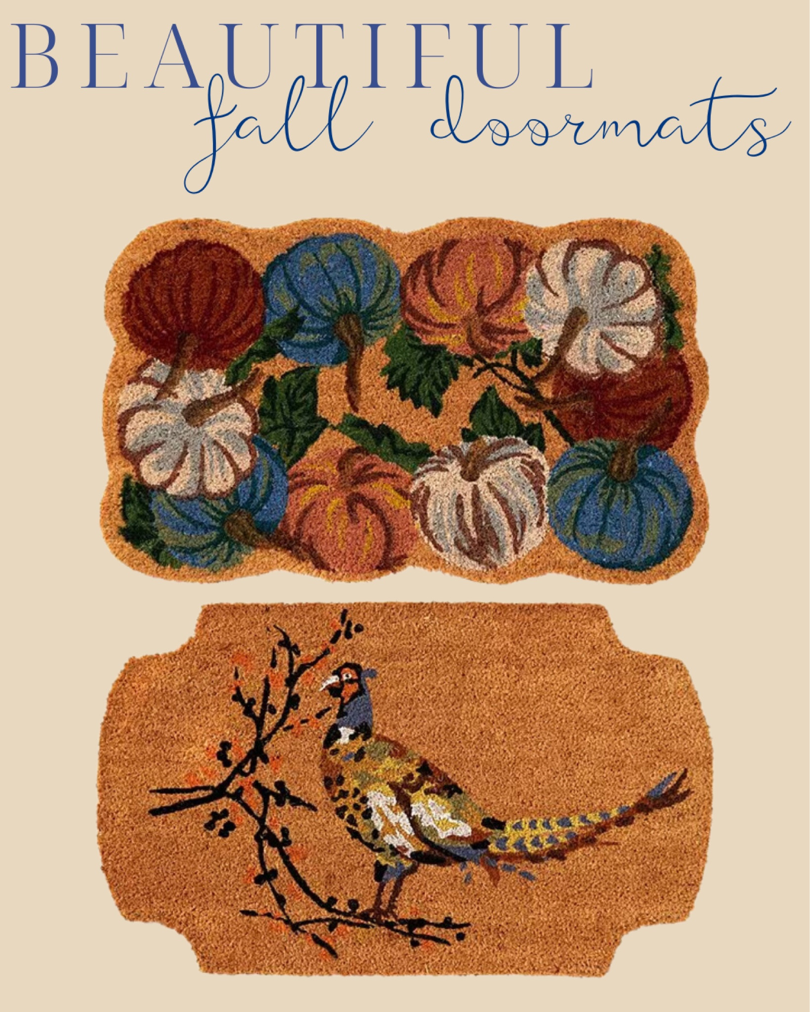 fall doormats, festive finds, seasonal, kids,  girls,  boys, fall, winter, classic style, preppy style, ruffles, scallops, bonnets, holidays, halloween, trick-or-treating, kids, costumes, colder weather, autumn, decor, leaves, pumpkins, jack o lanterns, spiders, black cats, ghosts, hosting, parties,  dinnerware, plates, cups, bowls, linen napkins, chargers, christmas, merry, cheers, pjs, matching sets, wreath, red, green, porch decor, refresh, decorating, home decor, coastal, preppy, traditional, grandmillenial, ornaments, bows

#LTKHome #LTKSeasonal