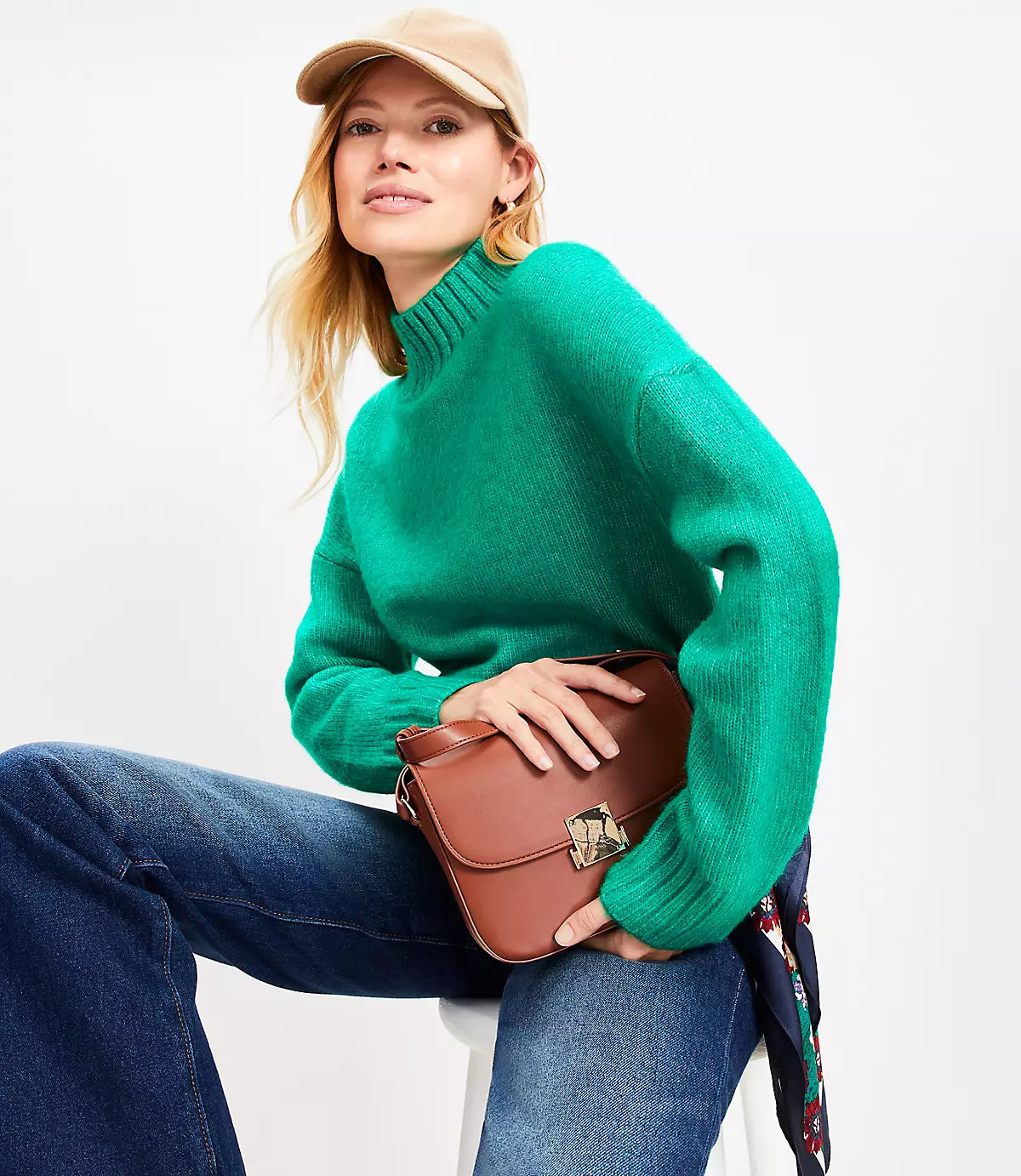 Modern Turtleneck Sweater | LOFT