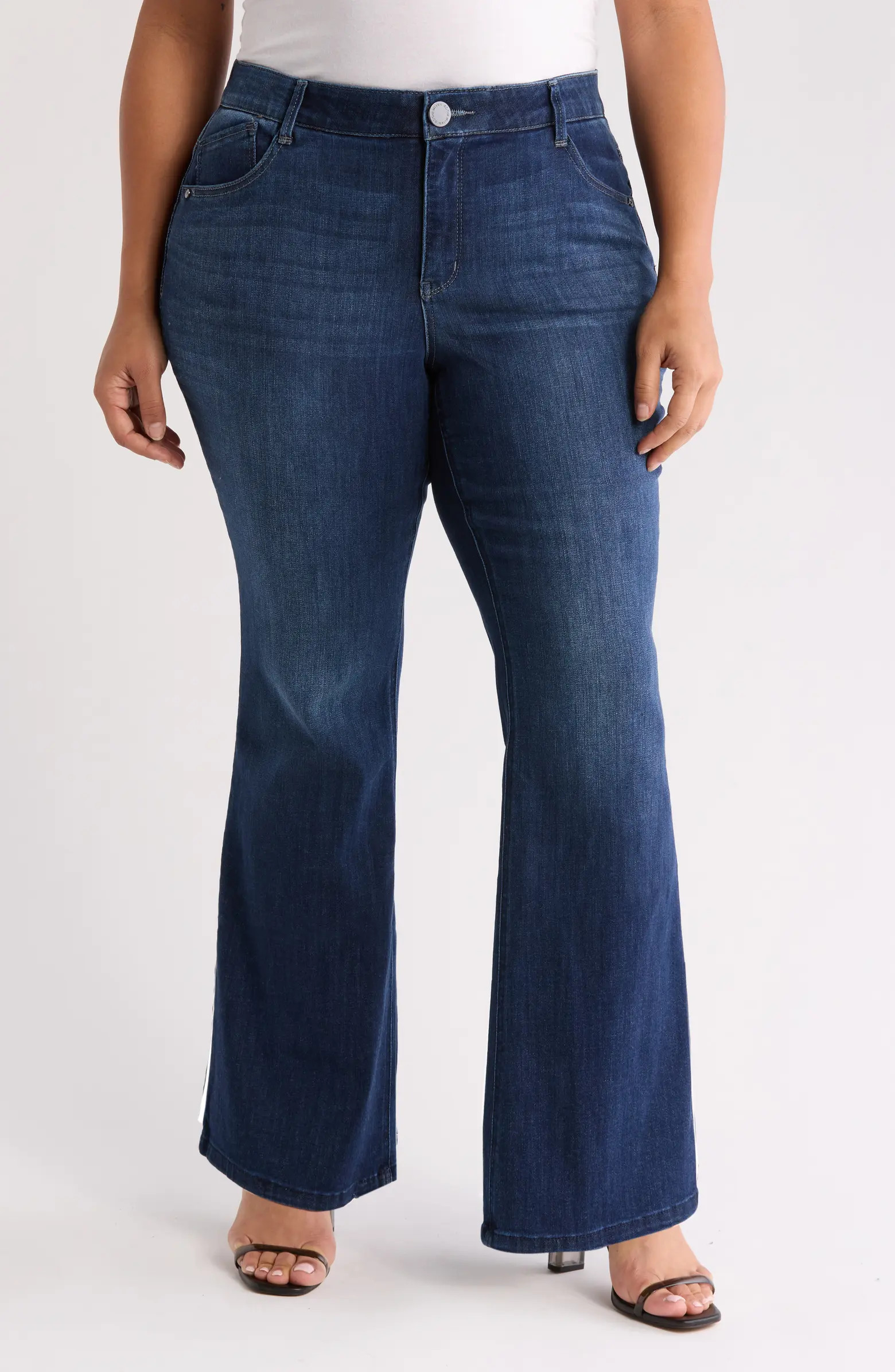 Wit & Wisdom 'Ab'Solution Out There High Waist Flare Jeans | Nordstrom | Nordstrom