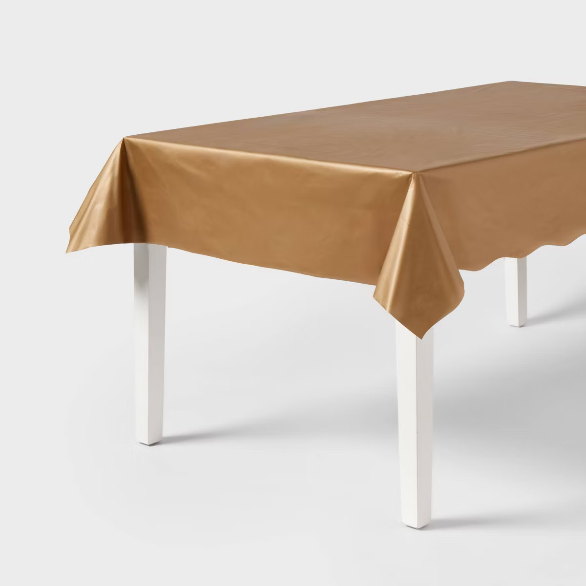 Disposable Chrome Table Cover Gold - Spritz™ | Target
