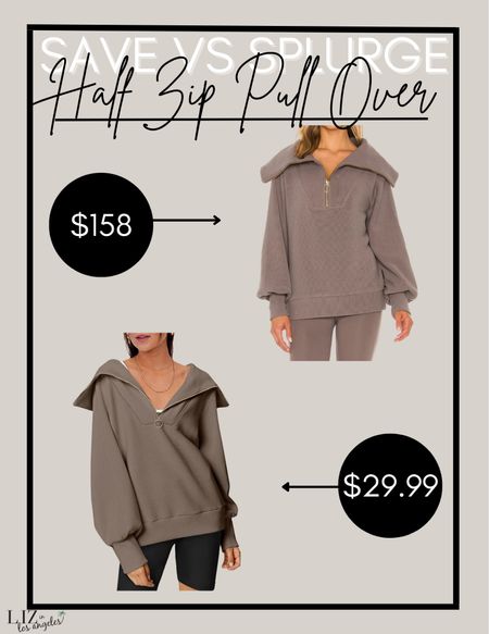This pull over is such a find and is on sale now for under $30!!! This splurge vs steal is such a great find.  I love a great pull over half zip for spring outfits.  This is such a cozy sweatshirt for spring. 

#LTKFind #LTKSeasonal #LTKunder50